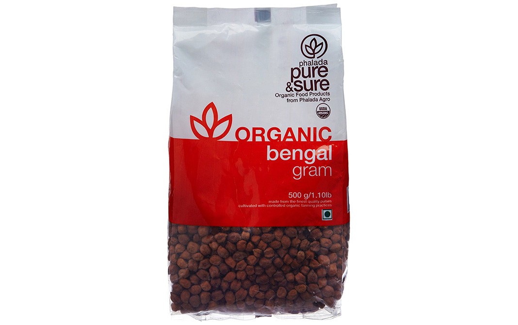 Pure & Sure Organic Bengal Gram    Pack  500 grams